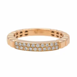 Bague Or rose Diamant