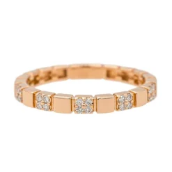 Bague Or rose Diamant