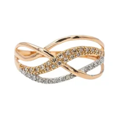 Bague Or rose Diamant
