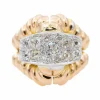 Bague Or rose Diamant