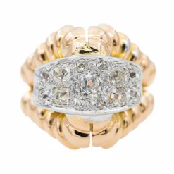 Bague Or rose Diamant