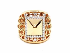 Bague Or rose Diamant