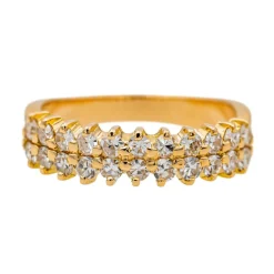 Bague Or rose Diamant