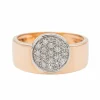 Bague Or rose Diamant