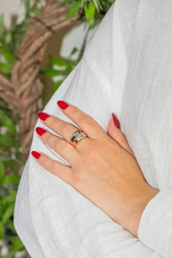 Bague Or rose Diamant