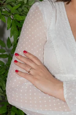 Bague Or rose Diamant