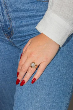 Bague Or rose Diamant