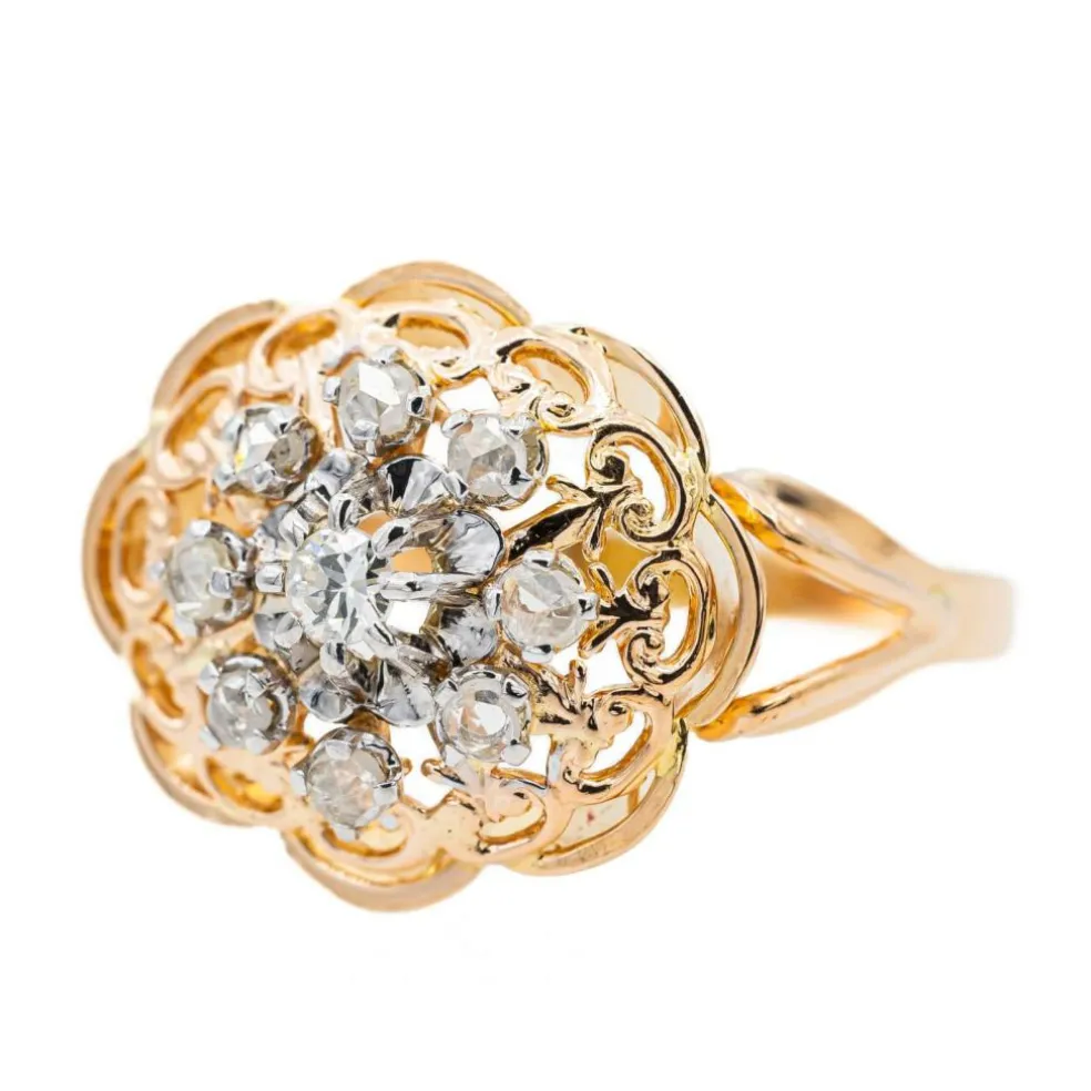 Bague Or rose Diamant