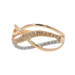 Bague Or rose Diamant