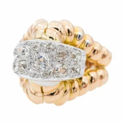 Bague Or rose Diamant