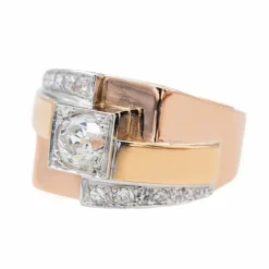 Bague Or rose Diamant