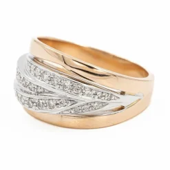Bague Or rose Diamant