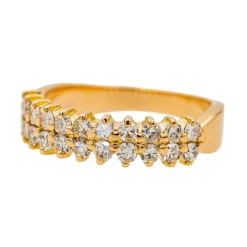 Bague Or rose Diamant