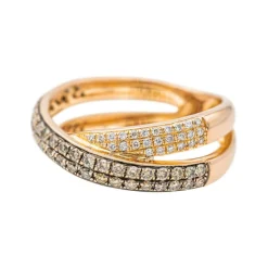 Bague Or rose Diamant