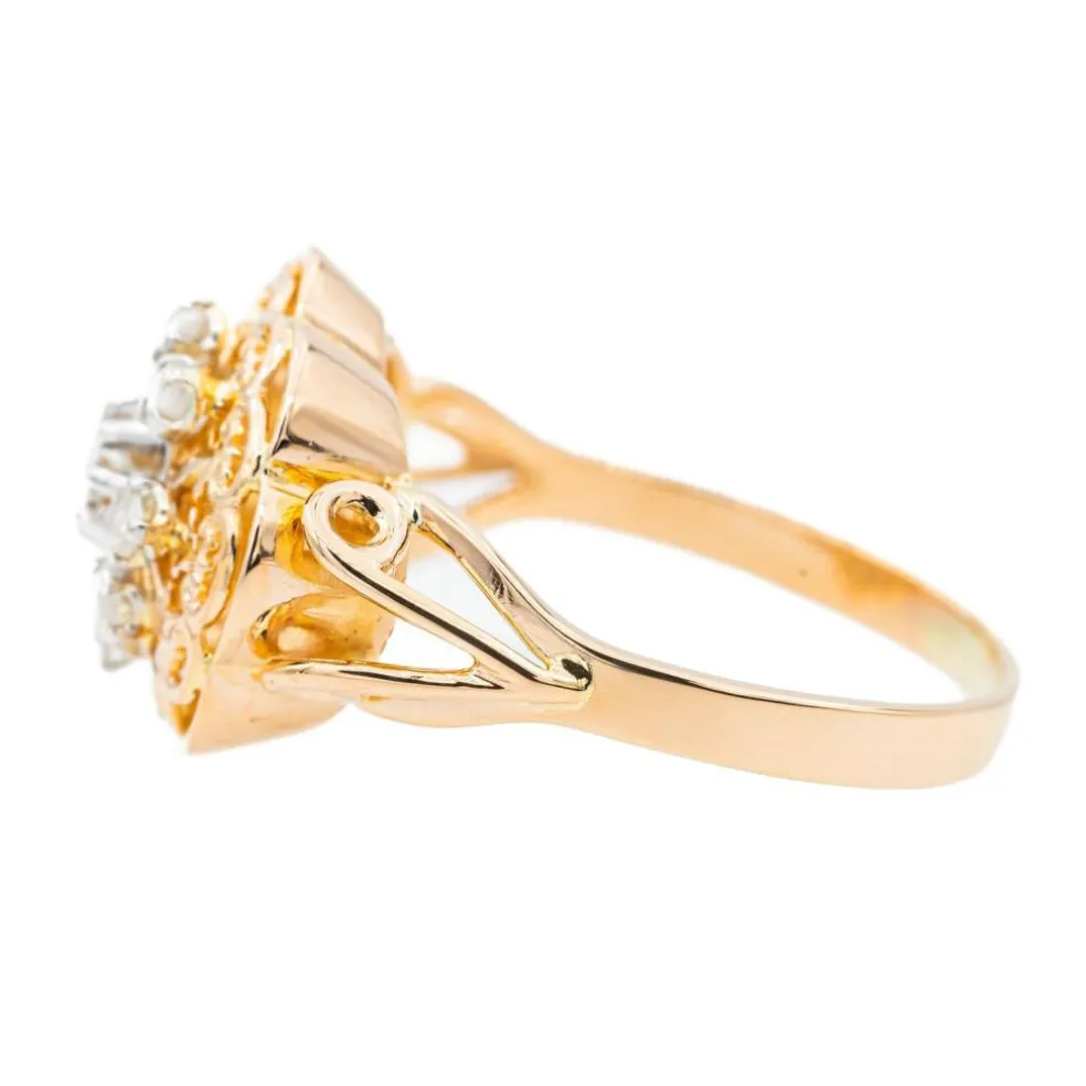 Bague Or rose Diamant