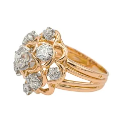 Bague Or rose Diamant