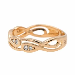 Bague Or rose Diamant