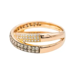 Bague Or rose Diamant