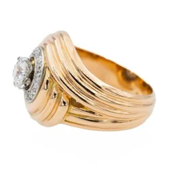 Bague Or rose Diamant