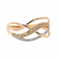 Bague Or rose Diamant
