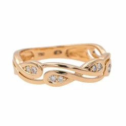 Bague Or rose Diamant