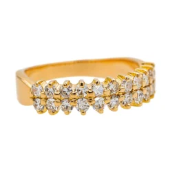 Bague Or rose Diamant