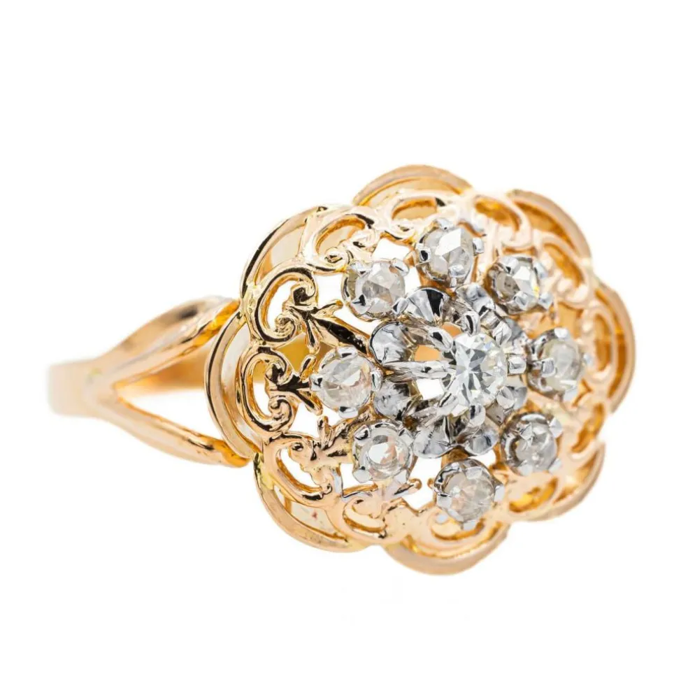 Bague Or rose Diamant