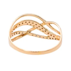 Bague Or rose Diamant