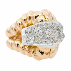 Bague Or rose Diamant