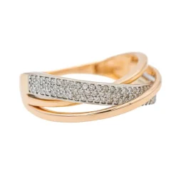 Bague Or rose Diamant
