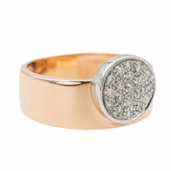 Bague Or rose Diamant