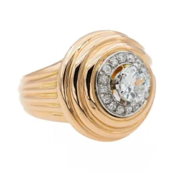 Bague Or rose Diamant