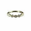 Bague or rose diamants