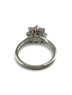 Bague or rubis et diamants