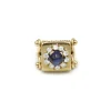 Bague or, saphir et diamants