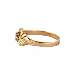Bague OR ZIRCONIUM