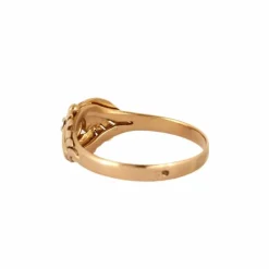 Bague OR ZIRCONIUM