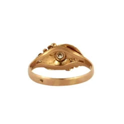 Bague OR ZIRCONIUM