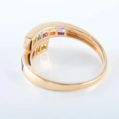 Bague ouverte Multicolore