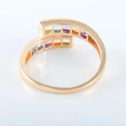 Bague ouverte Multicolore