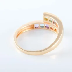 Bague ouverte Multicolore