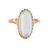 BAGUE "OVALE" QUARTZ & OR