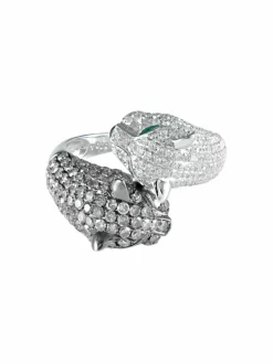 Bague Panthères Diamants