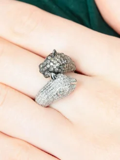 Bague Panthères Diamants