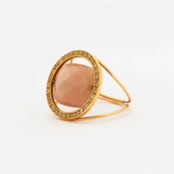 Bague Paola Zovar Pierre de Lune diamants