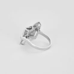 Bague papillon diamants