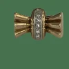 Bague Papillon Or Jaune Diamants Années 1940