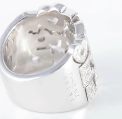 Bague Pasquale Bruni Amore or blanc et diamants