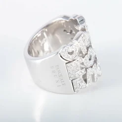 Bague Pasquale Bruni Amore or blanc et diamants