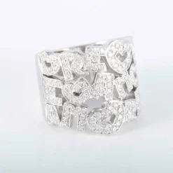 Bague Pasquale Bruni Amore or blanc et diamants
